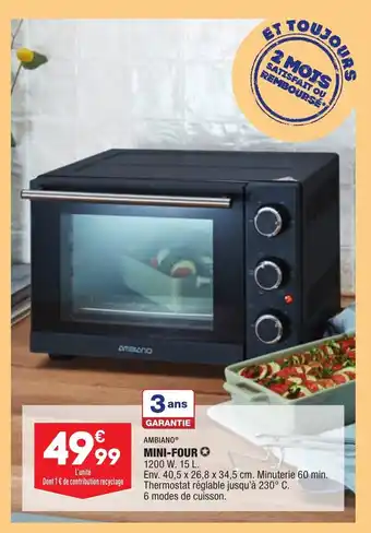 ALDI Mini-Four offre