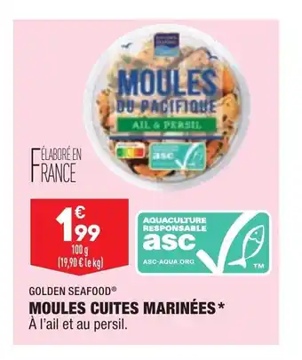 ALDI Moules Cuites Marinées* offre