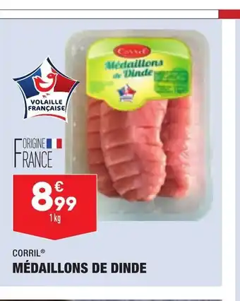 ALDI Médaillons De Dinde offre