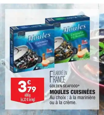 ALDI Moules Cuisinées offre
