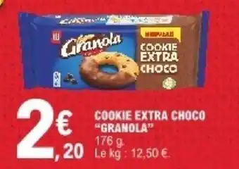 E.Leclerc Cookie Extra Choco "Granola" offre
