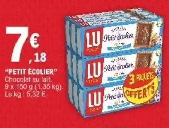 E.Leclerc "Petit écolier" offre