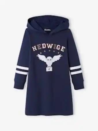 Vertbaudet Robe sweat fille harry potter® - bleu marine offre