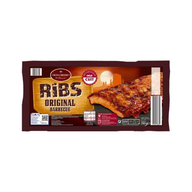 Promo Ribs de porc chez ALDI