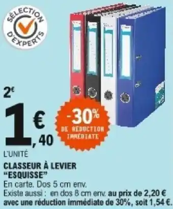 Classeur à levier "esquisse"