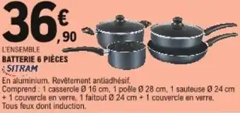 E.Leclerc Batterie 6 pièces offre
