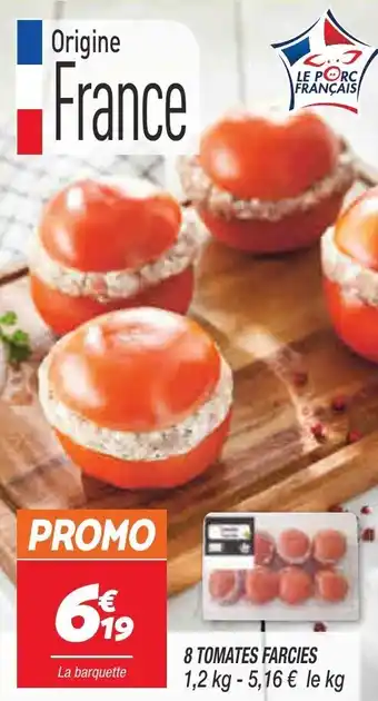 Netto 8 tomates farcies offre