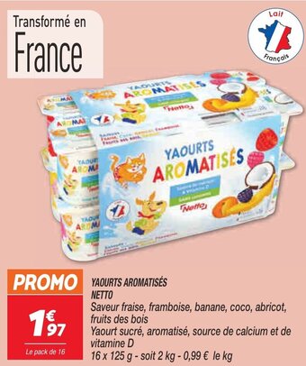 Netto NETTO yaourts aromatisés offre