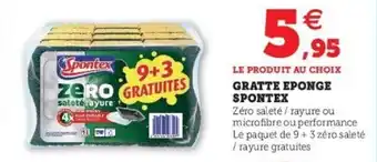 SPONTEX gratte eponge