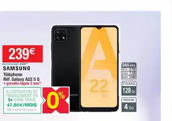 Cora x Carrefour Téléphone samsung offre