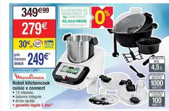 Robot kitchencook cuisio x connect