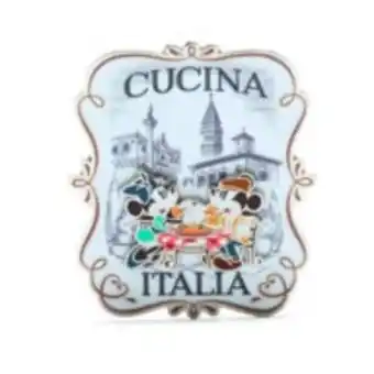 Disney store pin's mickey et minnie "cucina italia"