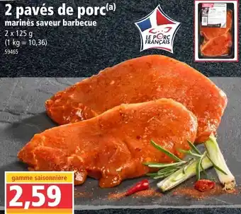 Norma 2 Pavés De Porc offre