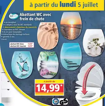 Norma Abattant WC Avec Frein De Chute offre