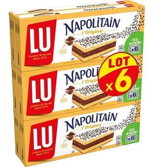 Auchan Supermarché Napolitain classique lu offre