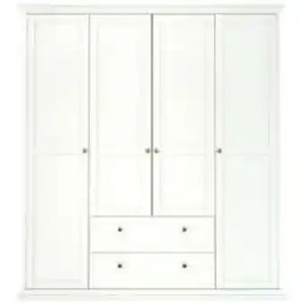 Conforama Armoire 4 portes + 2 tiroirs offre
