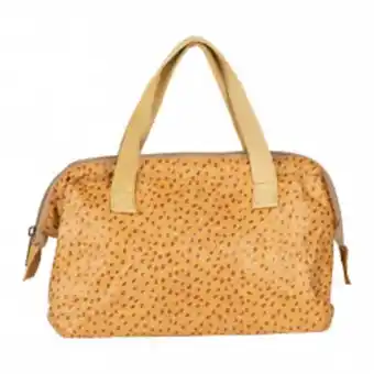 Geneviève Lethu Sac isotherme poule vintage naturel et rouge offre