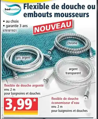 Norma Flexible De Douche Ou Embouts Mousseurs offre