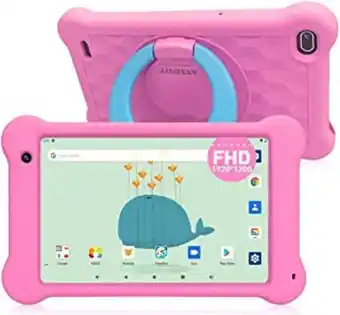 Amazon Anxonit tablette pour enfants, tablette pc 7 pouces 5g wifi android 11, écran fhd 1920x1200 ips, 2gb de ram 32gb de rom, a... offre