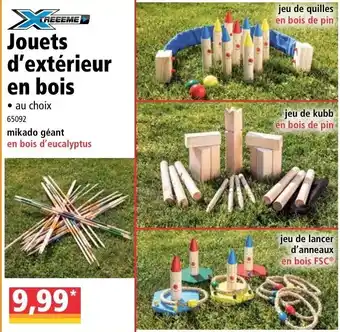 Norma Jouets d'Extérieur En Bois offre