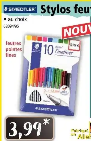 Norma Feutres Pointes Fines offre