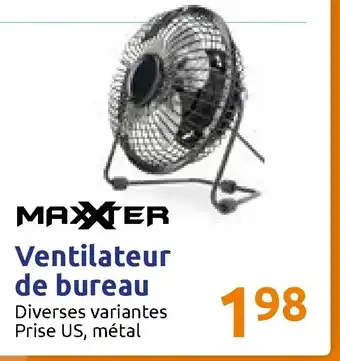 Action Ventilateur De Bureau offre