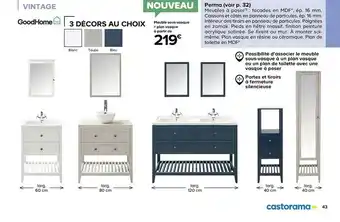 Castorama Perma Goodhome offre