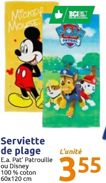 Action Serviette De Plage offre