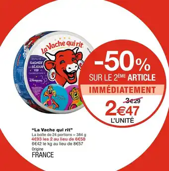 Monoprix La vache qui rit la vache qui rit offre