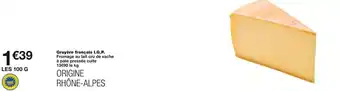 Monoprix Gruyère français i.g.p. offre