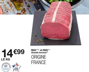 Monoprix Rôti et rôti offre
