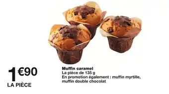 Monoprix Muffin caramel offre