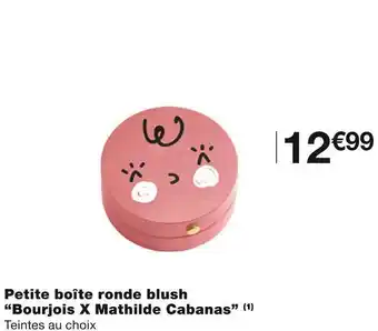 Bourjois x mathilde cabanas petite boĂźte ronde blush