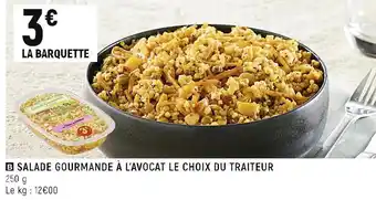 Spar Salade gourmande à l’avocat le choix du traiteur offre