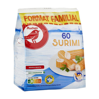 Auchan Bâtonnets de surimi auchan offre