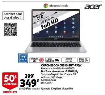 Chromebook cb315-3ht-p9qk