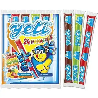 Auchan Supermarché Tubes panachés yeti offre