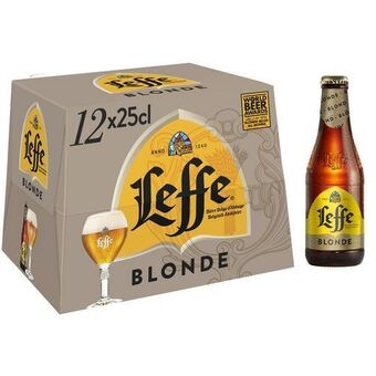 Auchan Supermarché Bière blonde leffe offre