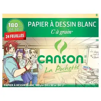 Auchan Supermarché Maxi pochette canson offre
