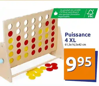Action Puissance 4 XL offre