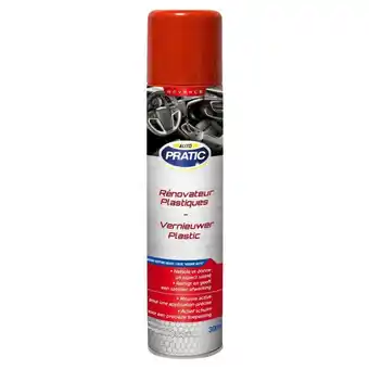 Norauto Autopratic nettoyant plastiques finition satinée auto pratic 300 ml offre