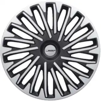 Norauto Michelin 4 enjoliveurs michelin nvs 2022b noir aspect poli 14 pouces offre