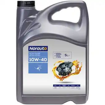 Norauto huile moteur norauto 10w40 5l