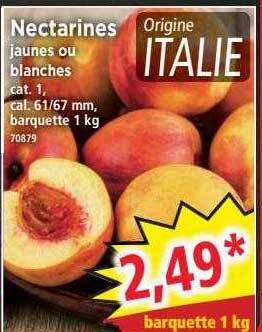 Norma Nectarines offre