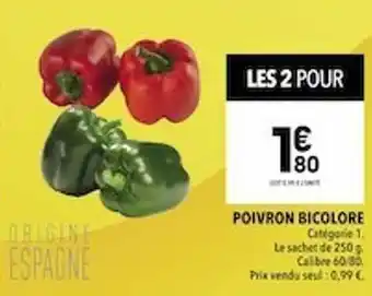 Poivron bicolore