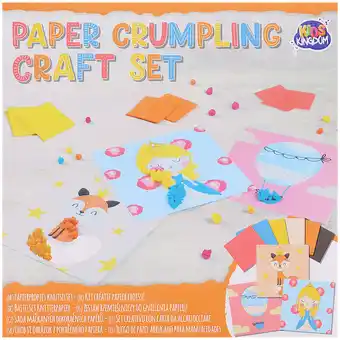 Action Kit créatif papier froissé offre