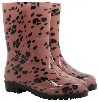 Bottes de pluie enfant rose
