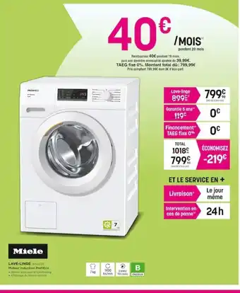 Miele Lave-Linge