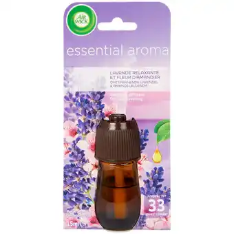 Action Recharge air wick essential aroma lavande et fleurs d’amandier apaisantes offre