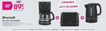 Brandt Set Petit-Déjeuner